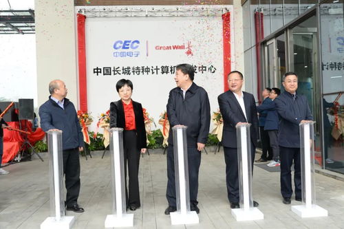 今天,中国长城特种计算机研发中心在长沙高新区揭牌成立